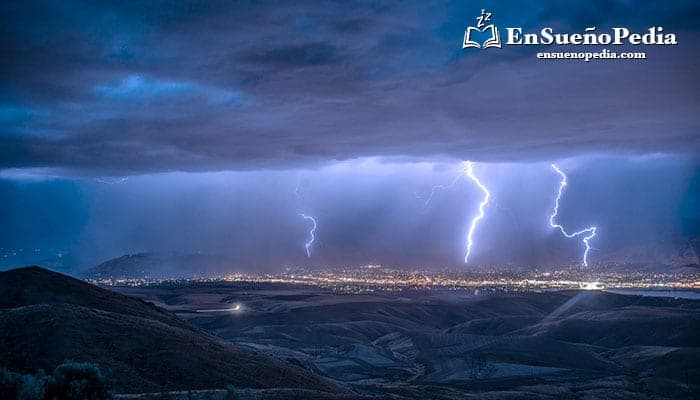 Significado de soñar con tormenta